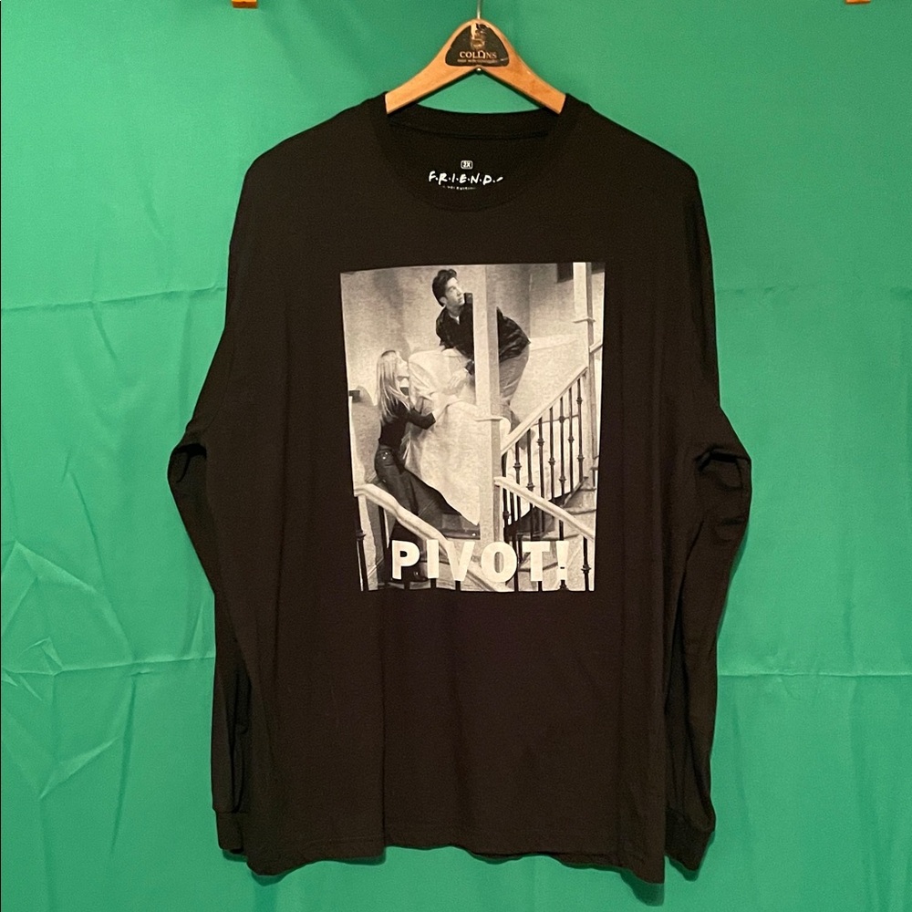 Ripple Junction Black 'Pivot' Graphic Long Sleeve Shirt